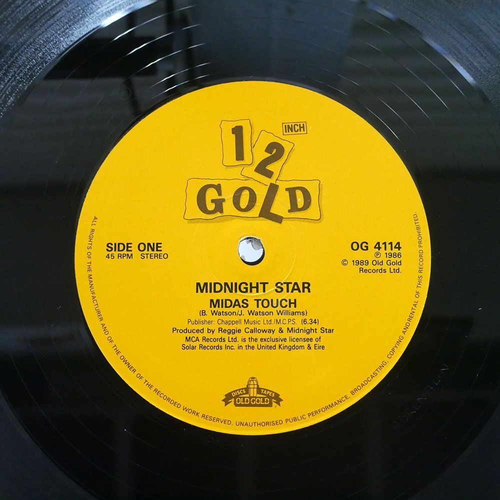 MIDNIGHT STAR/MIDAS TOUCH/OLD GOLD OG4114 12の画像2