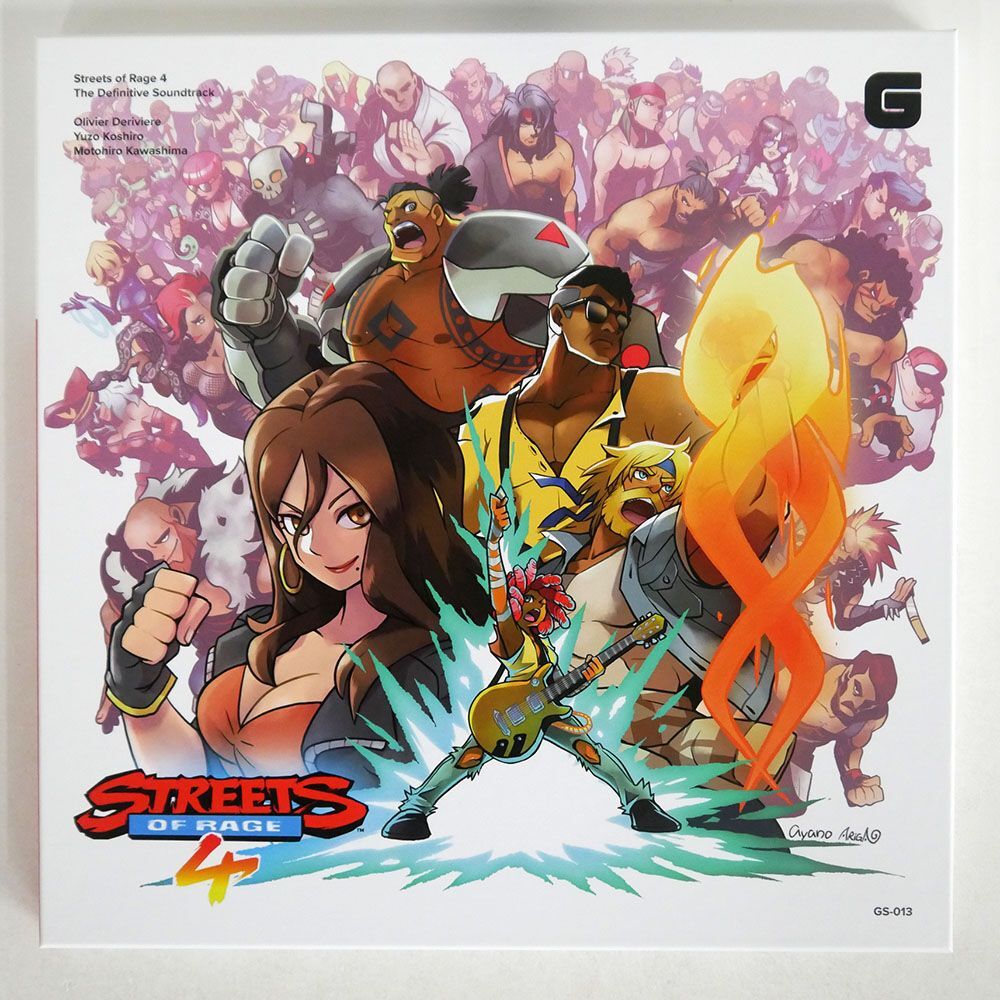 OLIVIER DERIVIERE/STREETS OF RAGE 4 THE DEFINITIVE SOUNDTRACK/DOTEMU GS013 LPの画像1