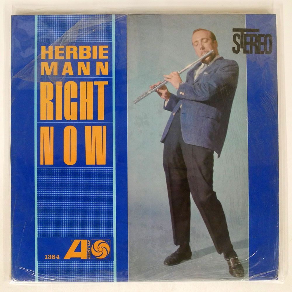 HERBIE MANN/RIGHT NOW/ATLANTIC SD1384 LPの画像1