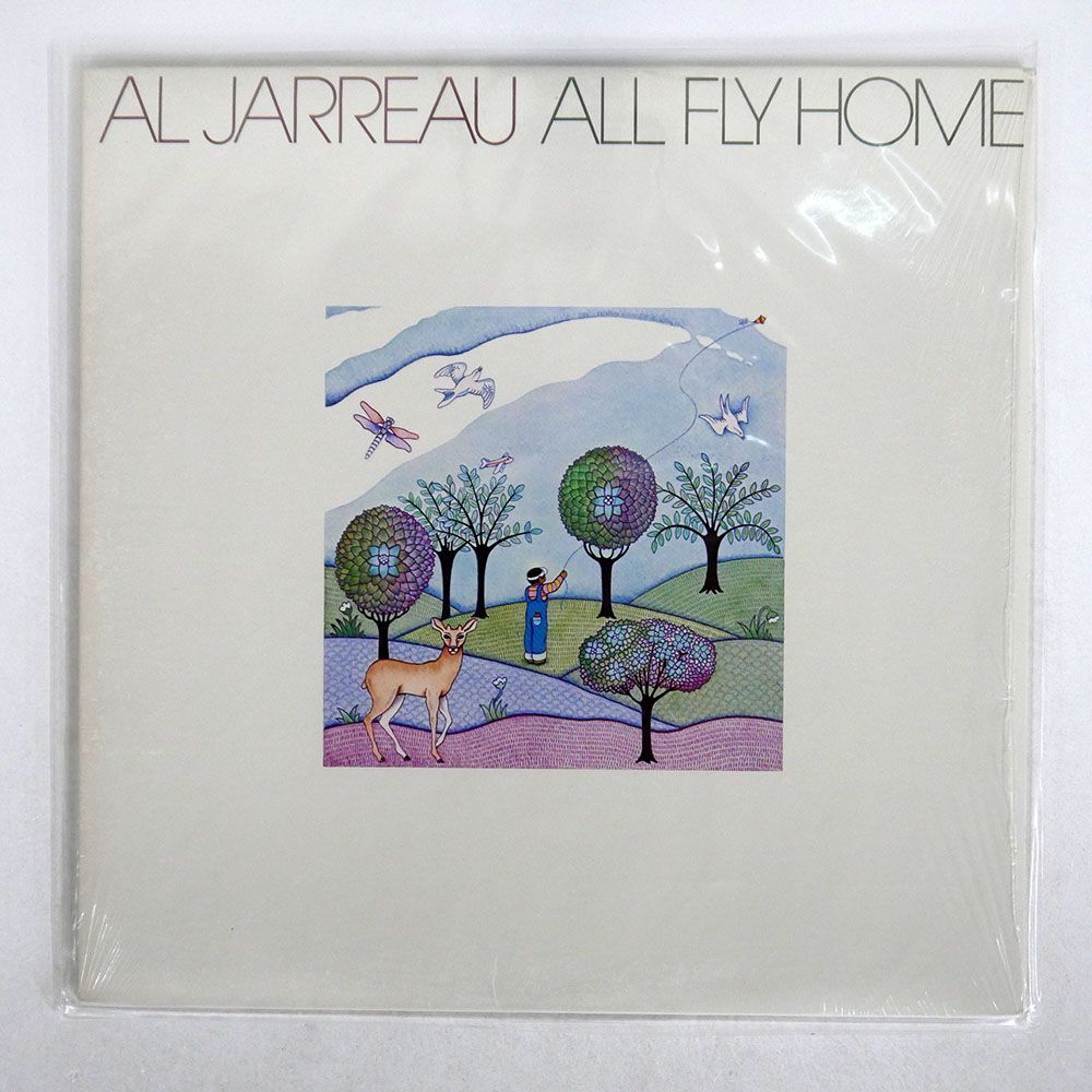 米 AL JARREAU/ALL FLY HOME/WARNER BROS. BSK3229 LP_画像1