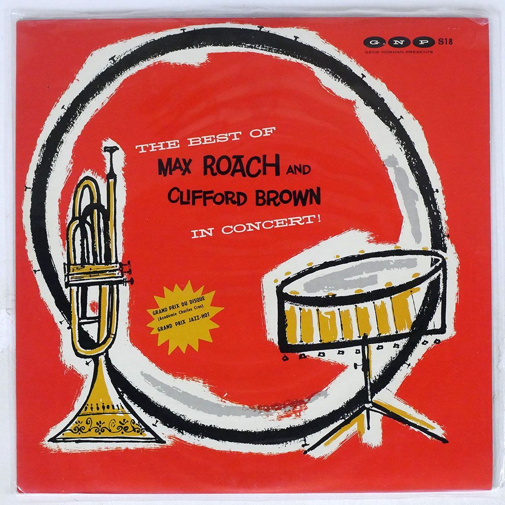 CLIFFORD BROWN AND MAX ROACH/BEST OF IN CONCERT/GNP CRESCENDO GNPS18 LPの画像1
