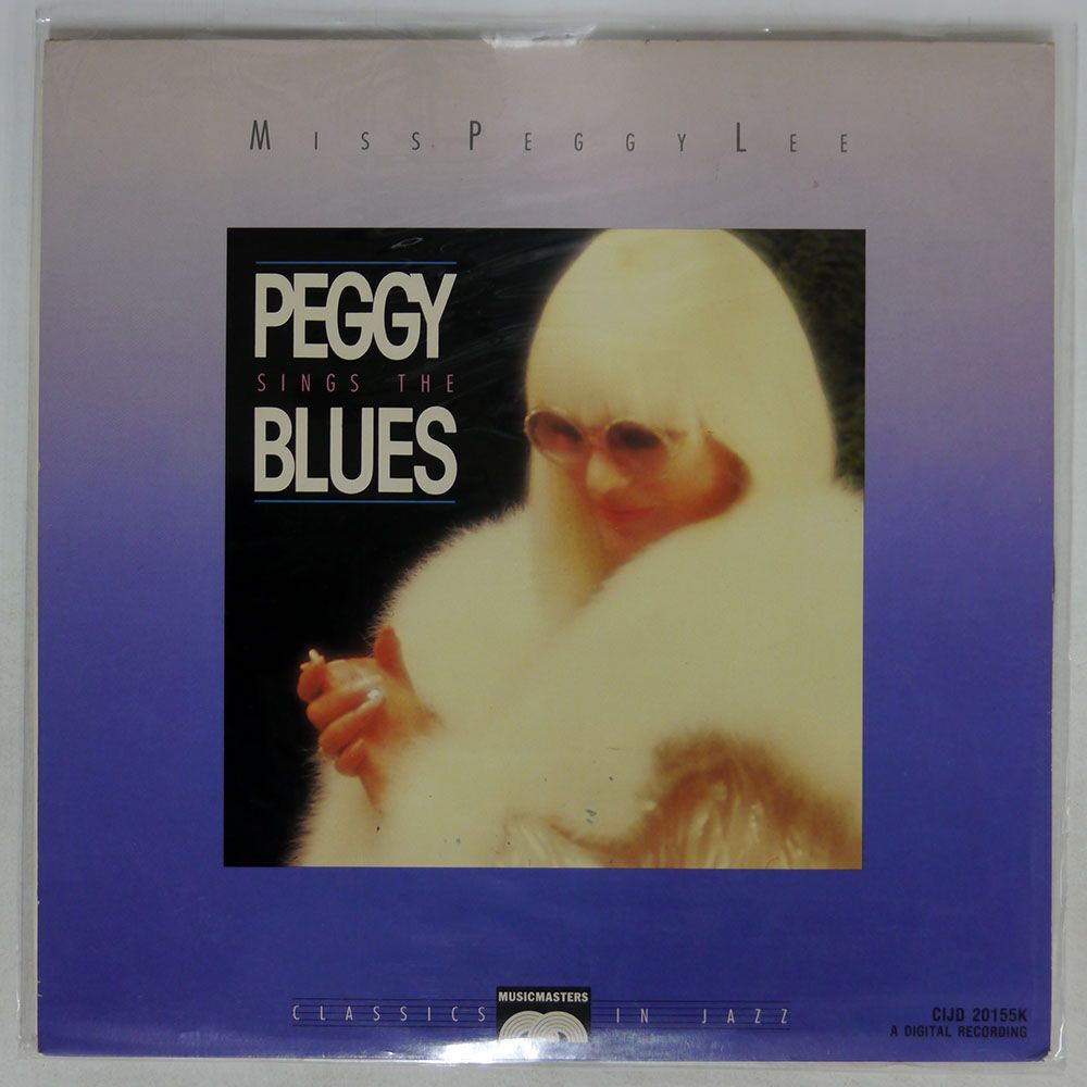 米 MISS PEGGY LEE/SINGS THE BLUES/MUSICMASTERS CIJD20155 LP_画像1