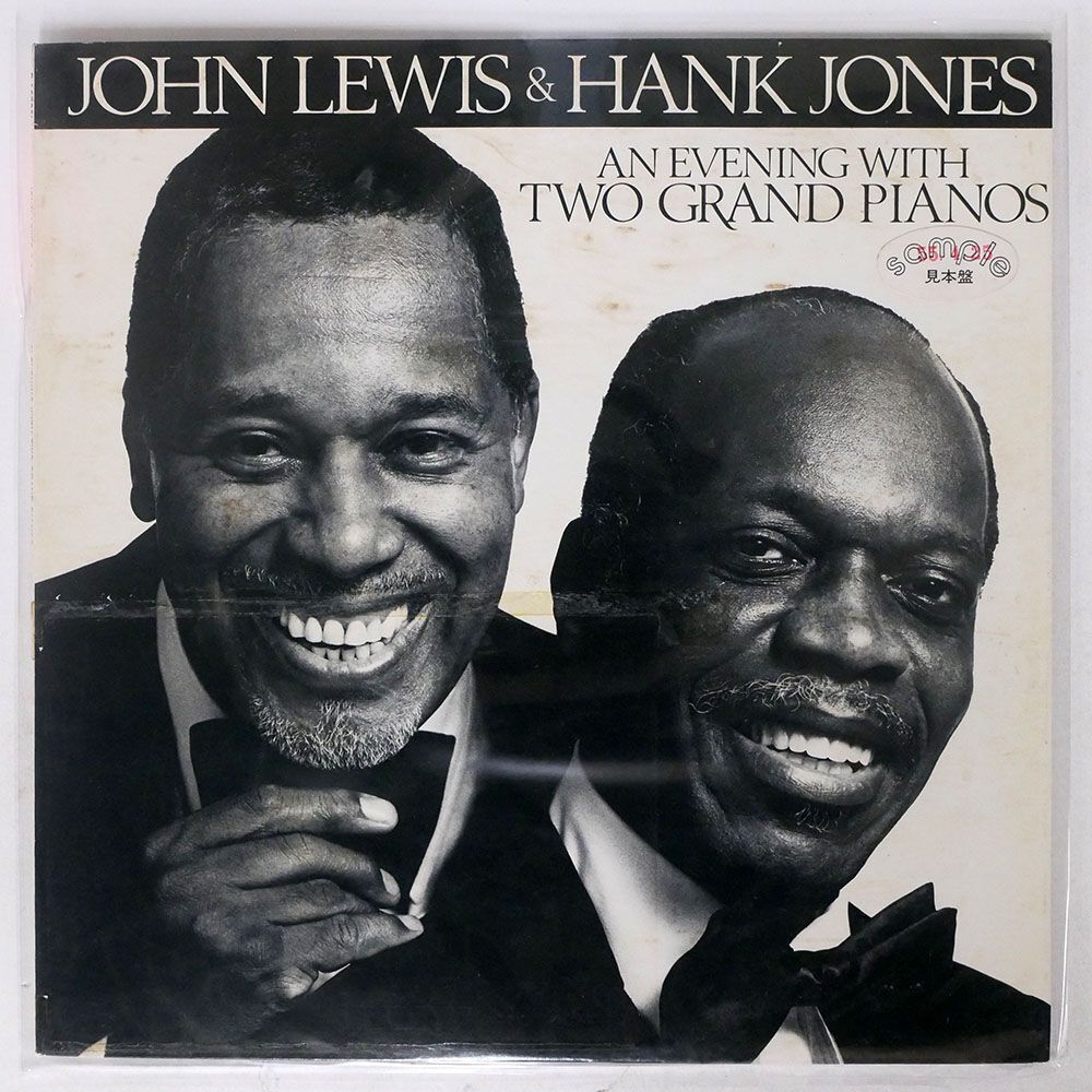 プロモ JOHN LEWIS & HANK JONES/AN EVENING WITH TWO GRAND PIANO/LITTLE DAVID P10730L LPの画像1