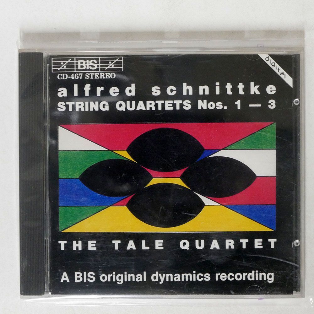 TALE QUARTET/ALFRED SCHNITTKE: STRING QUARTETS NOS. 1 - 3/BIS BIS-CD-467 CD □の画像1