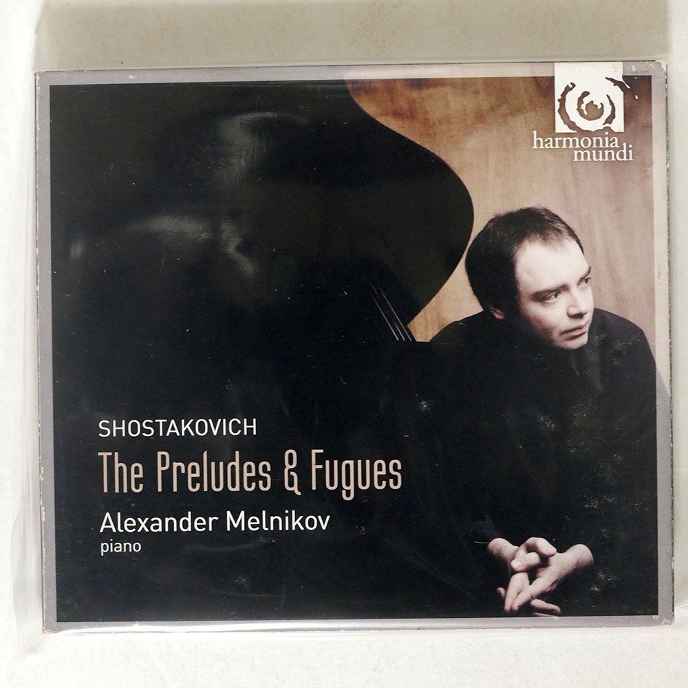 デジパック ALEXANDER MELNIKOV/SHOSTAKOVICH: THE PRELUDES & FUGUES/HARMONIA MUNDI HMC 902019.20 CD+DVDの画像1