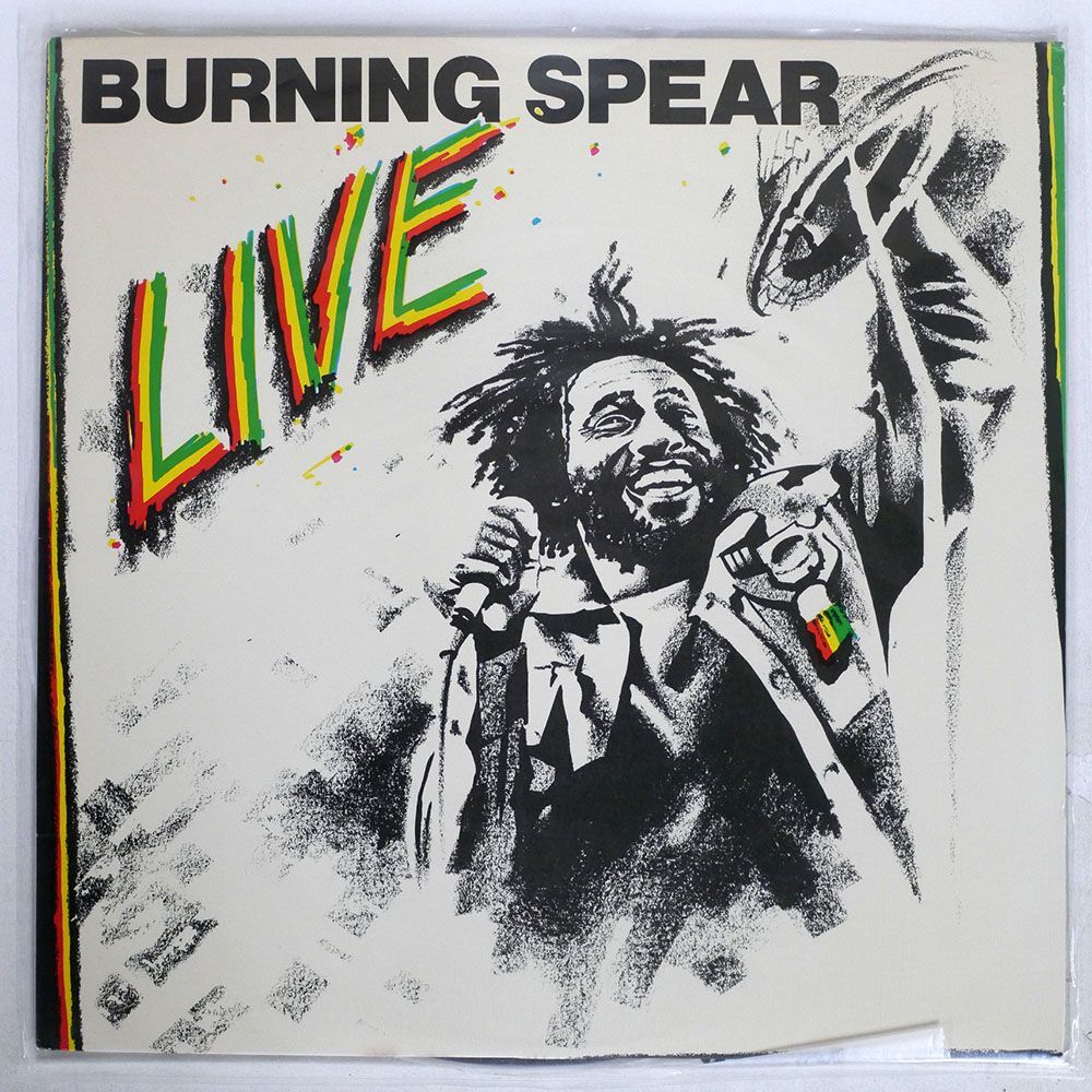 BURNING SPEAR/LIVE/MANGO MLPS9513 LPの画像1