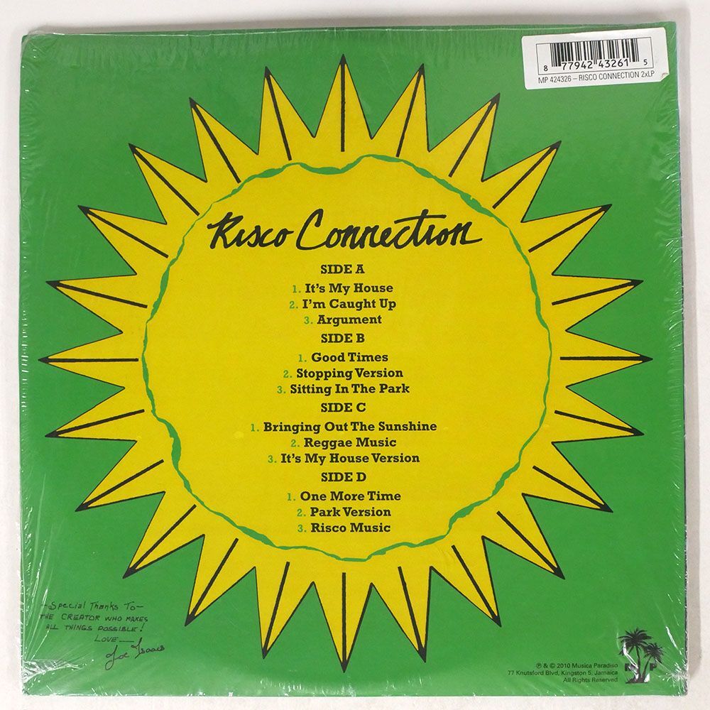 RISCO CONNECTION/RISCO CONNECTION/MUSICA PARADISO MP424326 LPの画像2