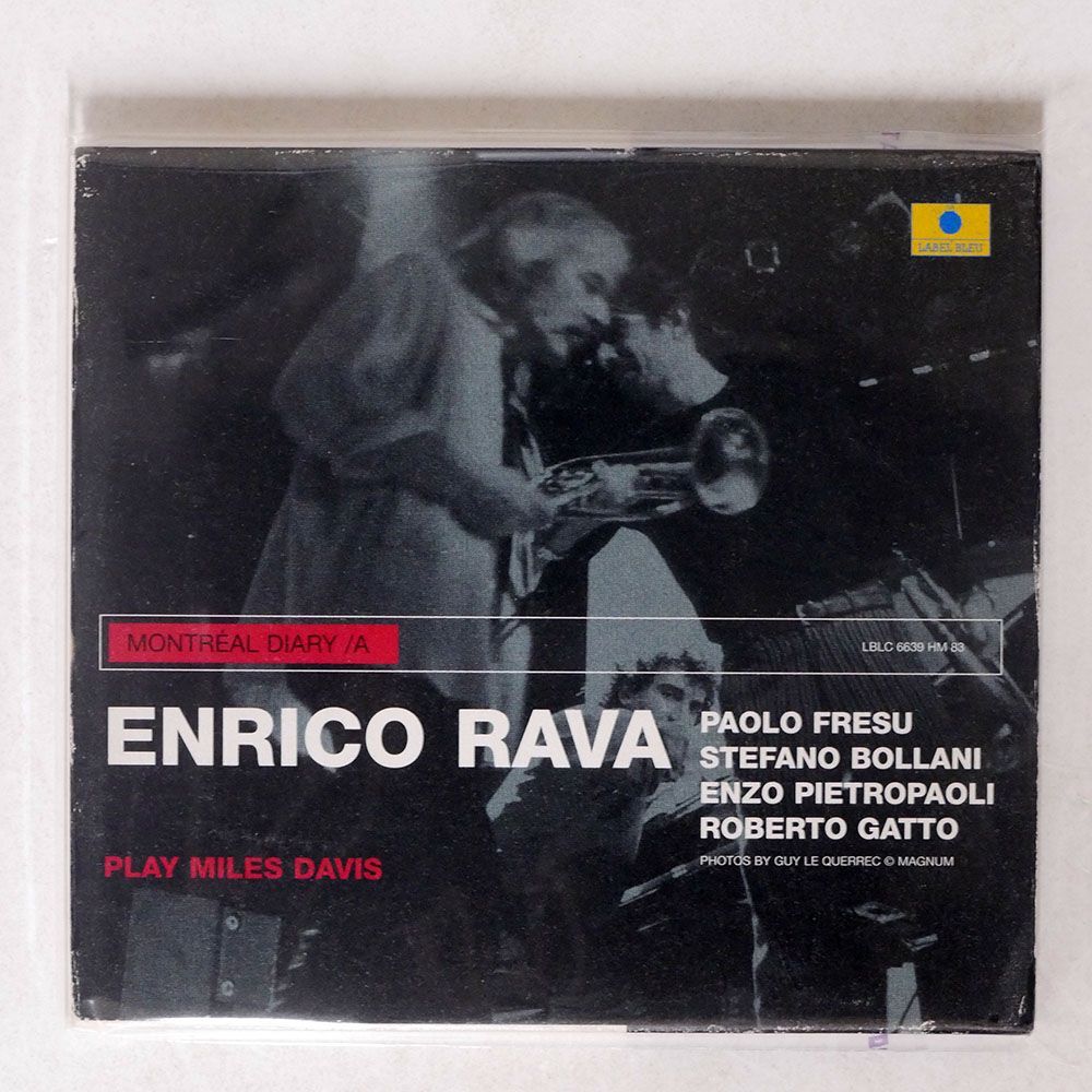 ENRICO RAVA/MONTREAL DIARY A: PLAYS MILES DAVIS/LABEL BLEU RECORDS LBLC 6639 CD □の画像1