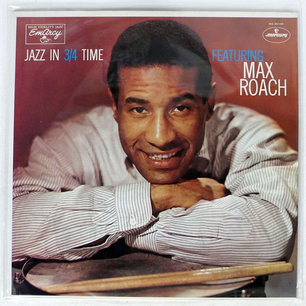 米 MAX ROACH/JAZZ IN 34 TIME/MERCURY MG36108 LPの画像1