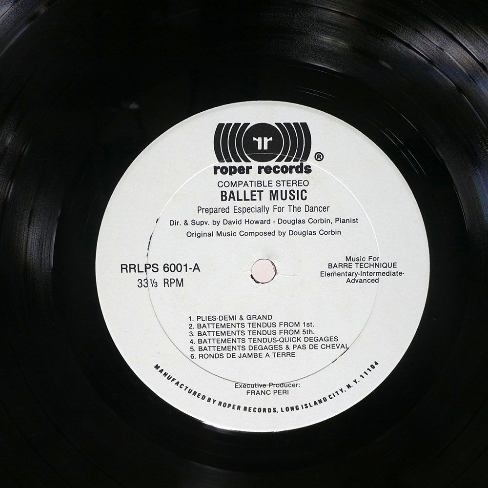 DAVID HOWARD/BALLET MUSIC/ROPETR PRLPS 6001 LPの画像2