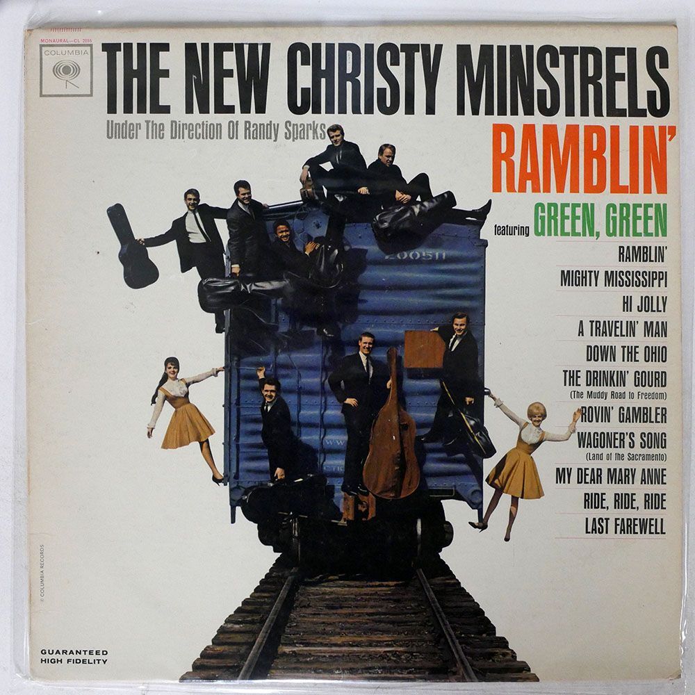 米 NEW CHRISTY MINSTRELS/RAMBLIN’ (FEATURING GREEN, GREEN)/COLUMBIA CL2055 LPの画像1