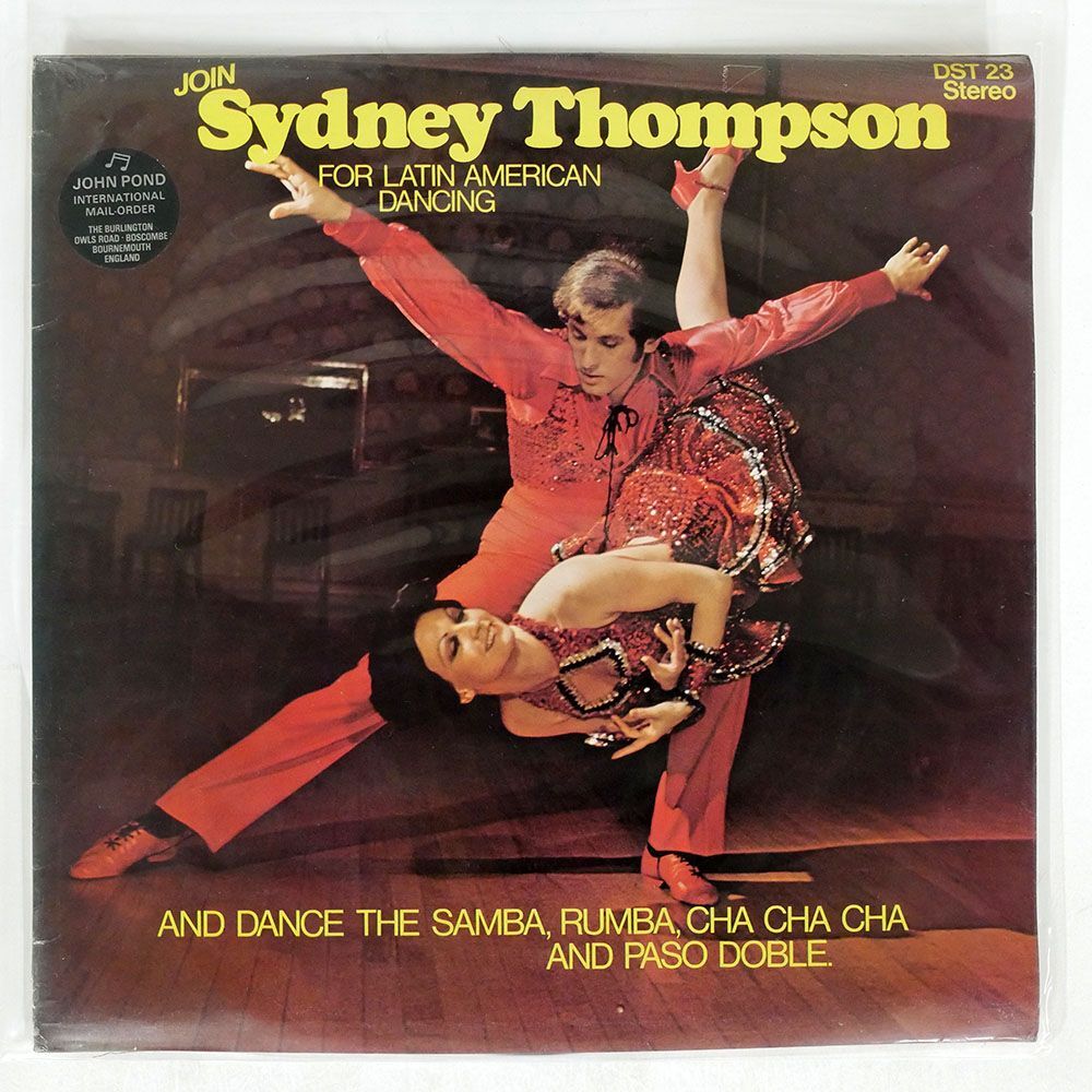 SYDNEY THOMPSON/JOIN FOR LATIN DANCING/SYDNEY THOMPSON DANCE RECORDS DST 23 LPの画像1