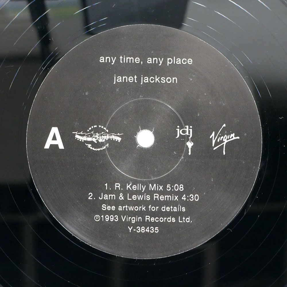 米 JANET JACKSON/ANY TIME ANY PLACE/VIRGIN Y38435 12の画像2