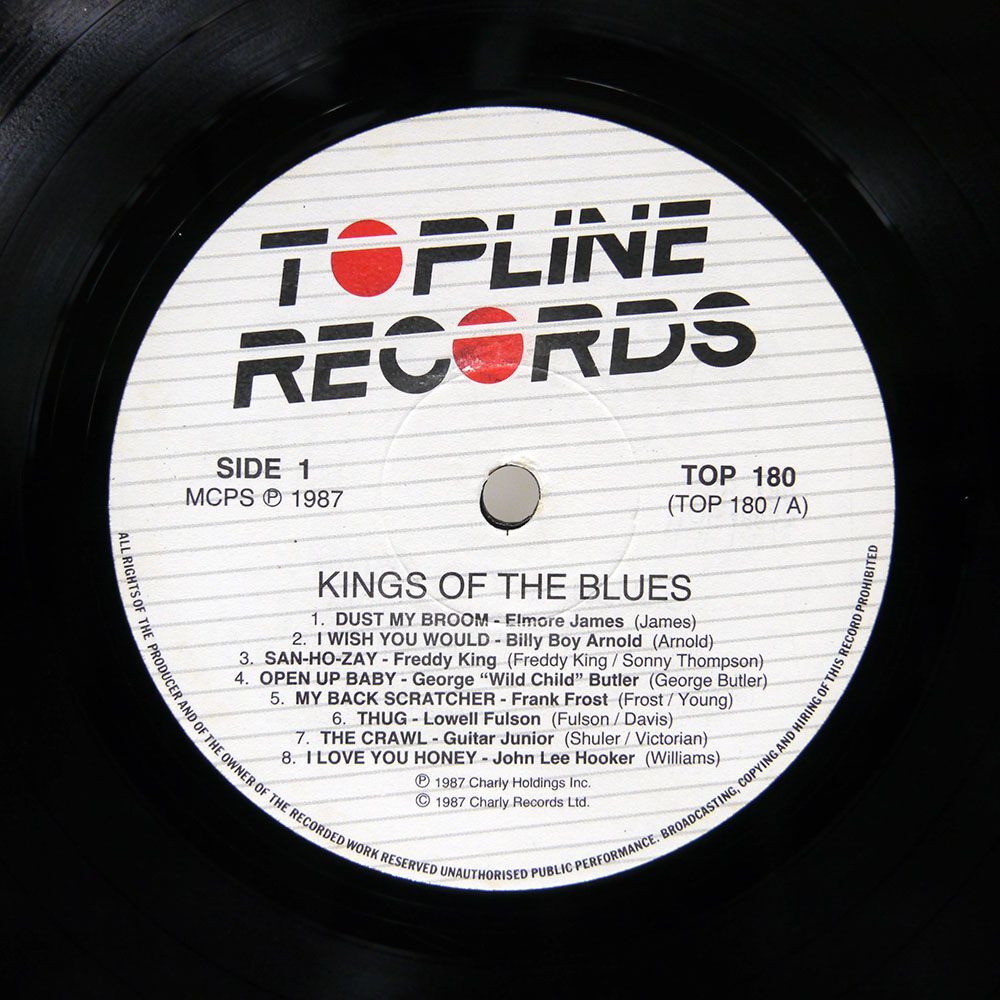 英 VA/KINGS OF THE BLUES/TOPLINE TOP180 LPの画像2