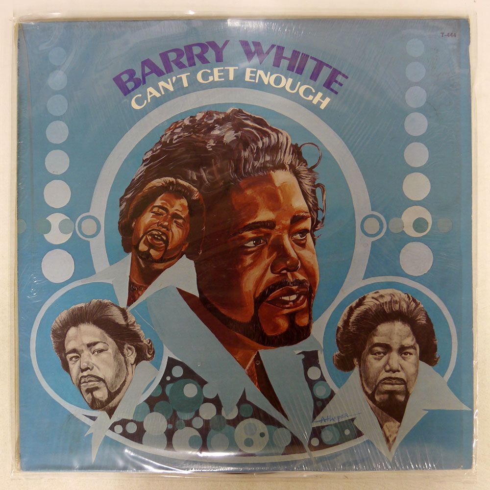 米 BARRY WHITE/CAN’T GET ENOUGH/20TH CENTURY T444 LPの画像1