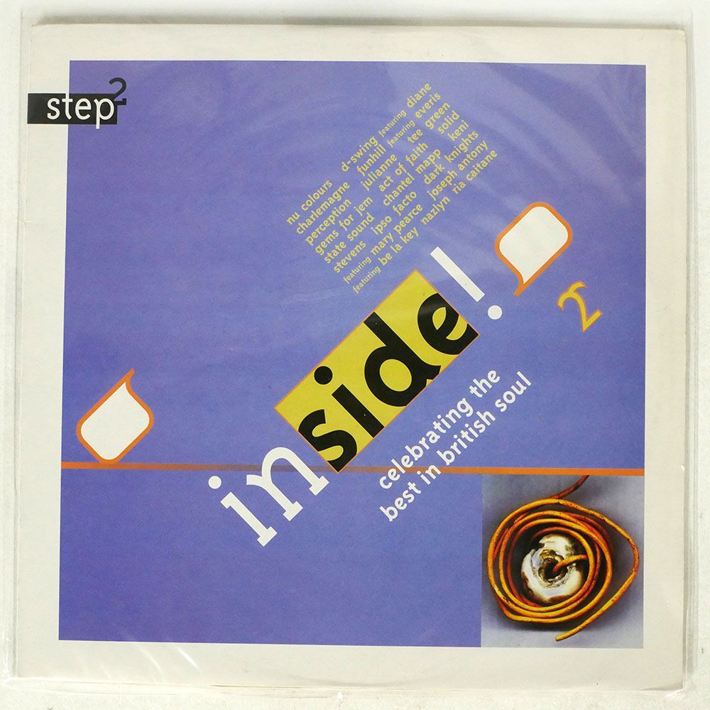 英 VA/INSIDE! 2 - CELEBRATING THE BEST IN BRITISH SOUL/STEP 2 LPTEP2 LP_画像1