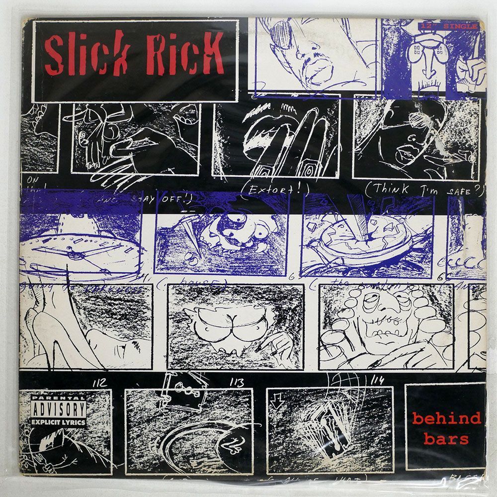 米 SLICK RICK/BEHIND BARS/DEF JAM RECORDINGS 4228510611 12_画像1