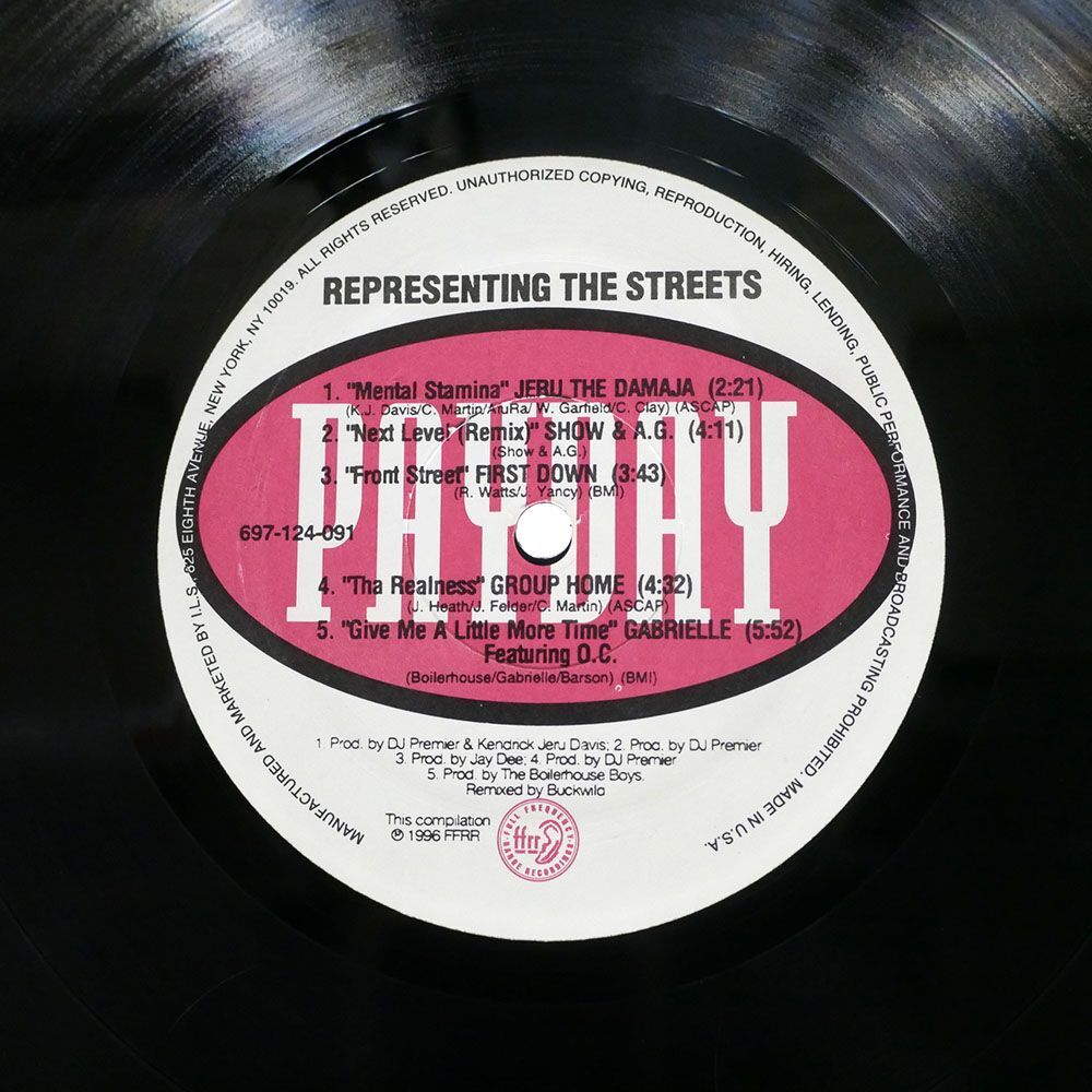 米 VA(JAY-Z 他)/PAYDAY - REPRESENTIN’ THE STREETS/PAYDAY 6971240911 LPの画像2