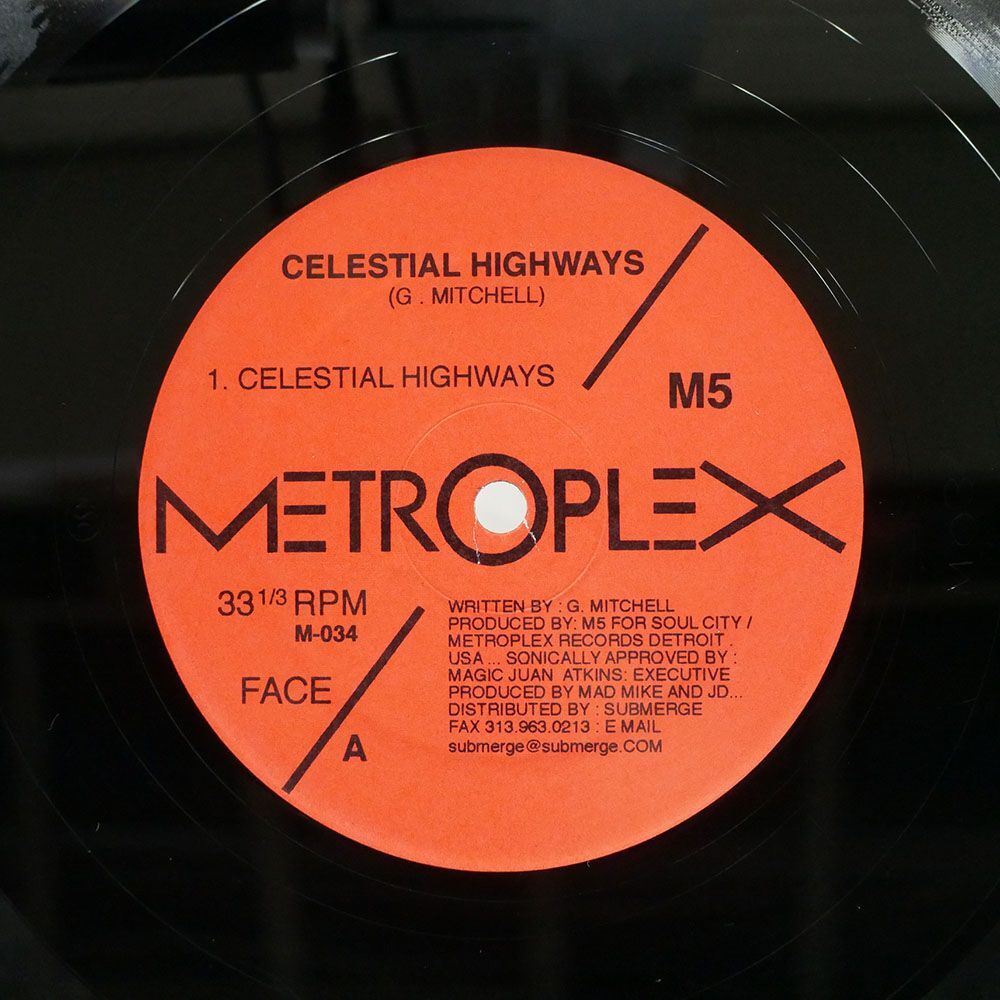 M/CELESTIAL HIGHWAYS/METROPLEX M-034の画像2