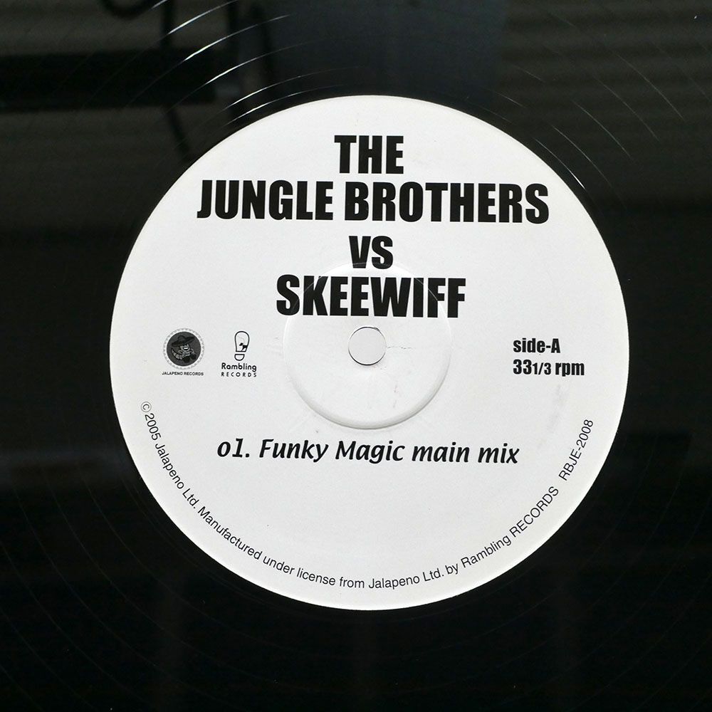 米 JUNGLE BROTHERS/FUNKY MAGIC/RAMBLING RBJE2008 12の画像2