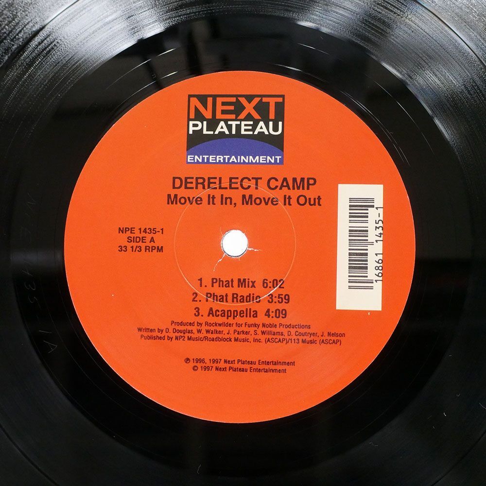 米 DERELECT CAMP/MOVE IT IN, MOVE IT OUT/NEXT PLATEAU ENTERTAINMENT NPE14351 12の画像2