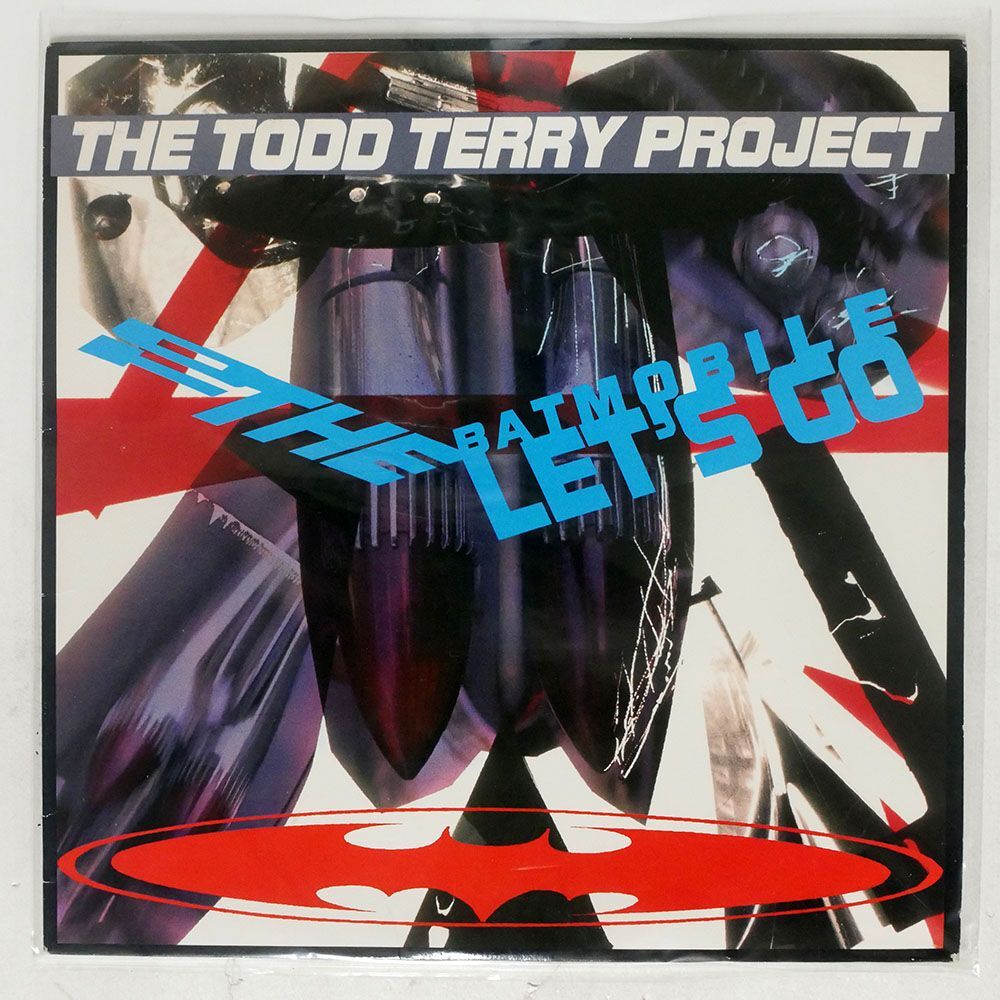 米 TODD TERRY PROJECT/TO THE BATMOBILE LET’S GO/FRESH LPRE82009 LP_画像1