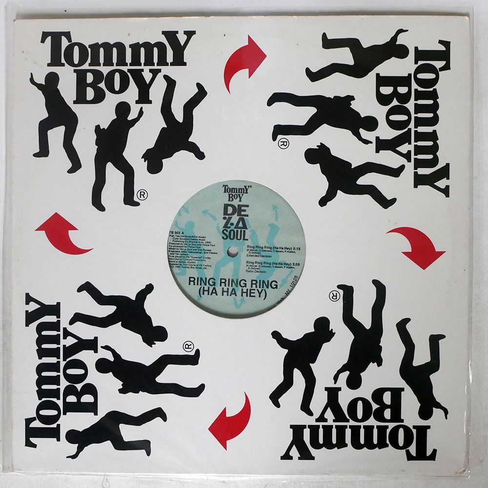 米 DE LA SOUL/RING RING RING (HA HA HEY)/TOMMY BOY TB965 12の画像1