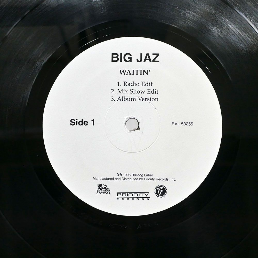 米 BIG JAZ/WAITIN’ FOUNDATION/PRIORITY PVL53255 12の画像2