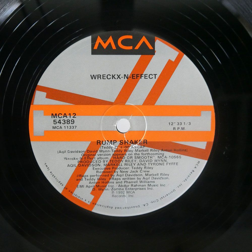 米 WRECKX-N-EFFECT/RUMP SHAKER/MCA MCA1254389 12_画像2