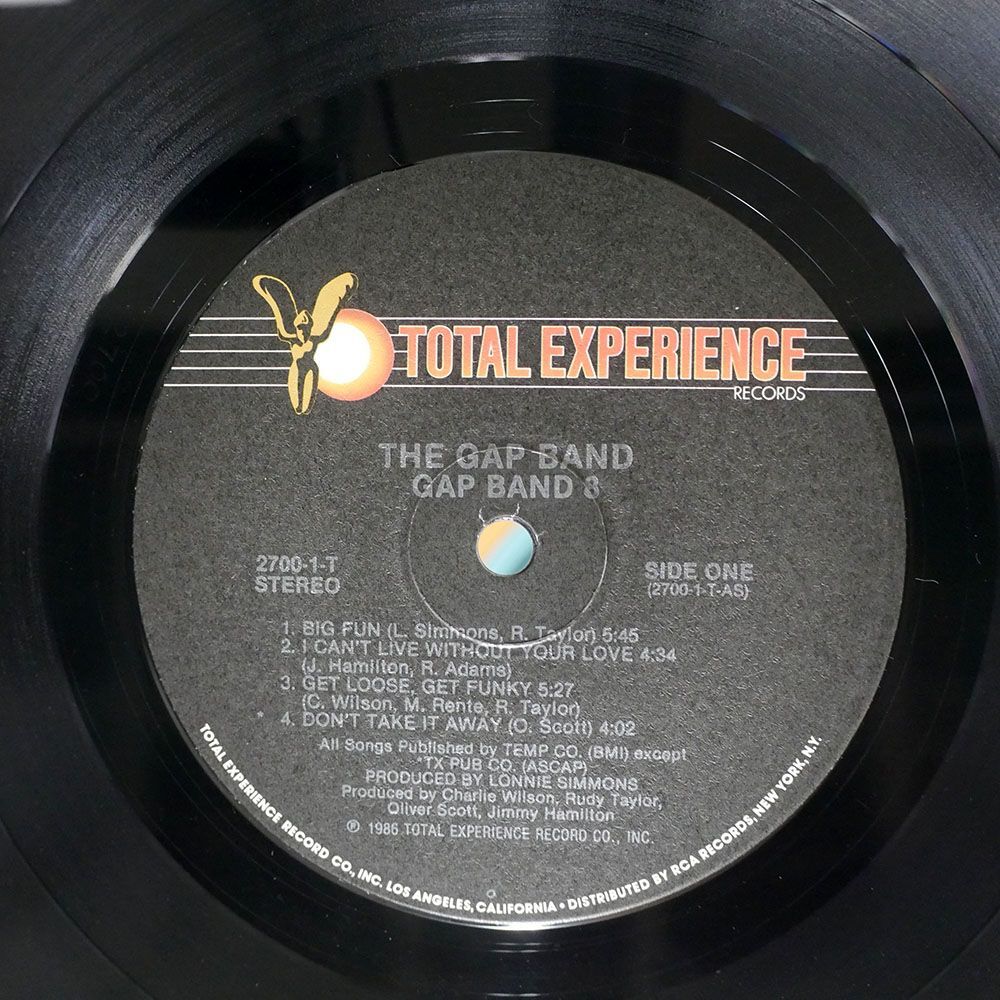 米 GAP BAND/8/TOTAL EXPERIENCE 27001T LPの画像2
