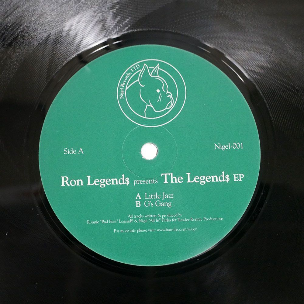 米 RON LEGEND$/LEGEND EP/NIGEL RECORDS LTD NIGEL001 12_画像1