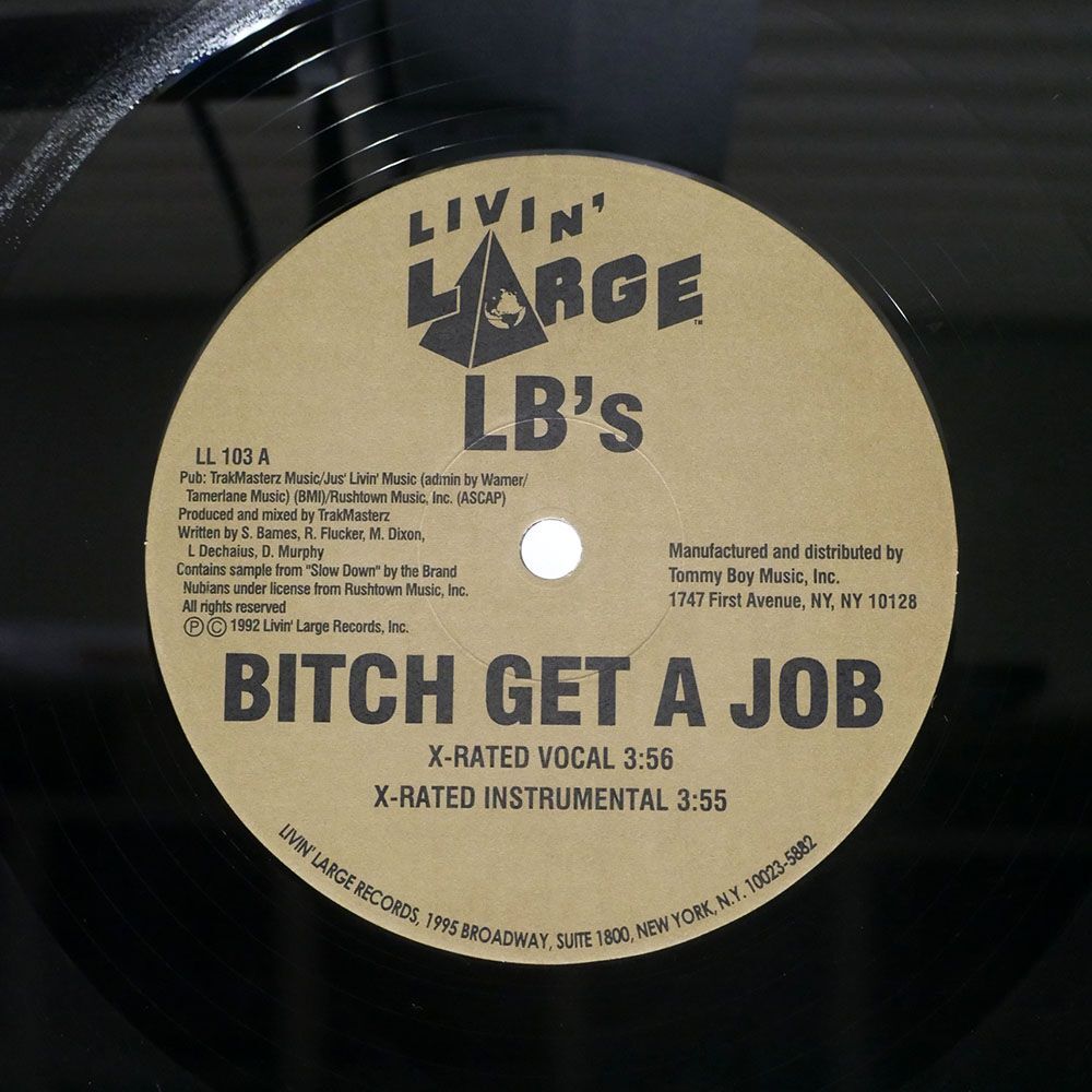 米 LIL’ BASTARDS/BITCH GET A JOB/LIVIN’ LARGE LL103 12の画像1