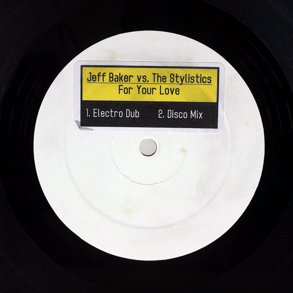 JEFF BAKER/FOR YOUR LOVE/NOT ON LABEL 102500 12_画像1