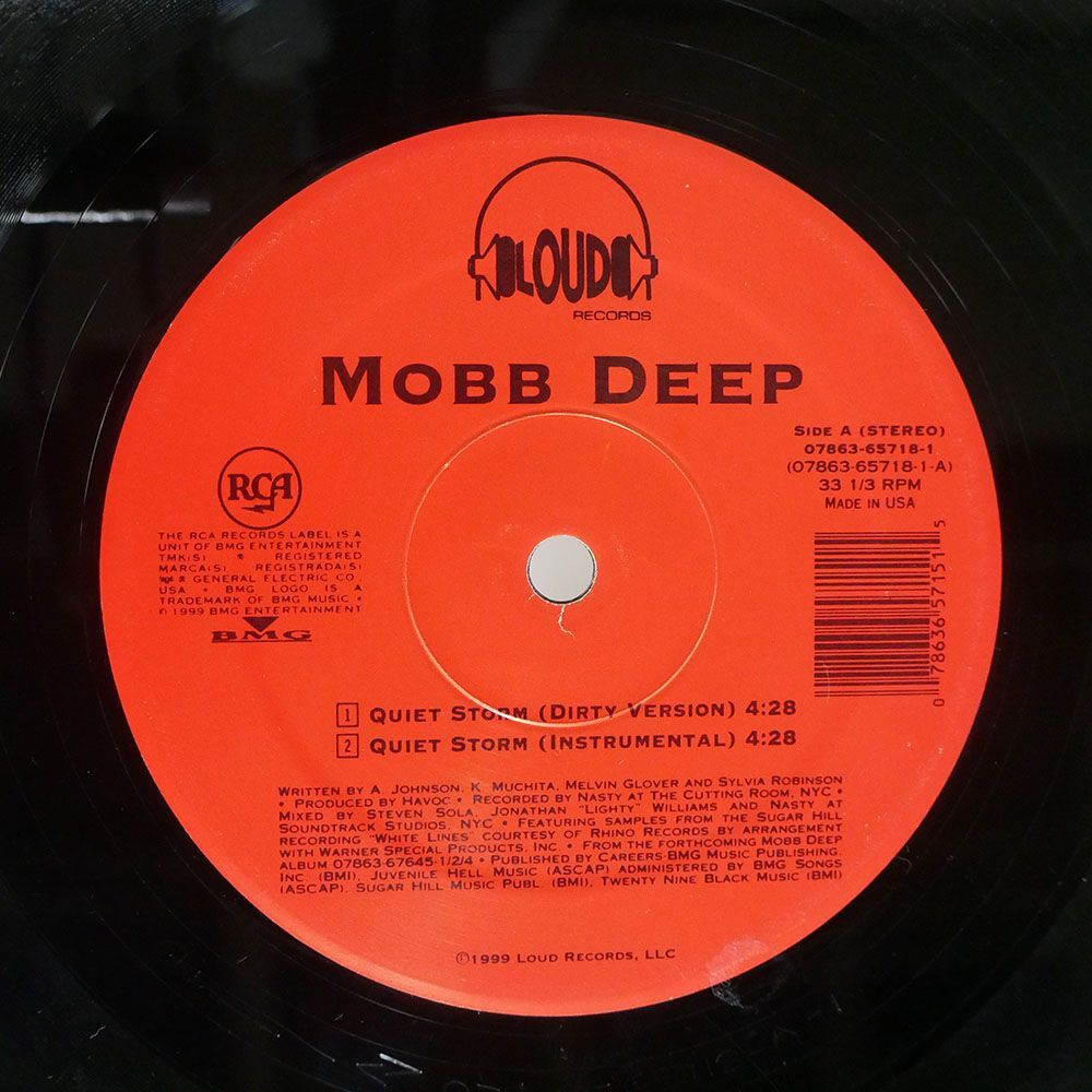 米 MOBB DEEP/QUIET STORM/LOUD 7863657181 12の画像2