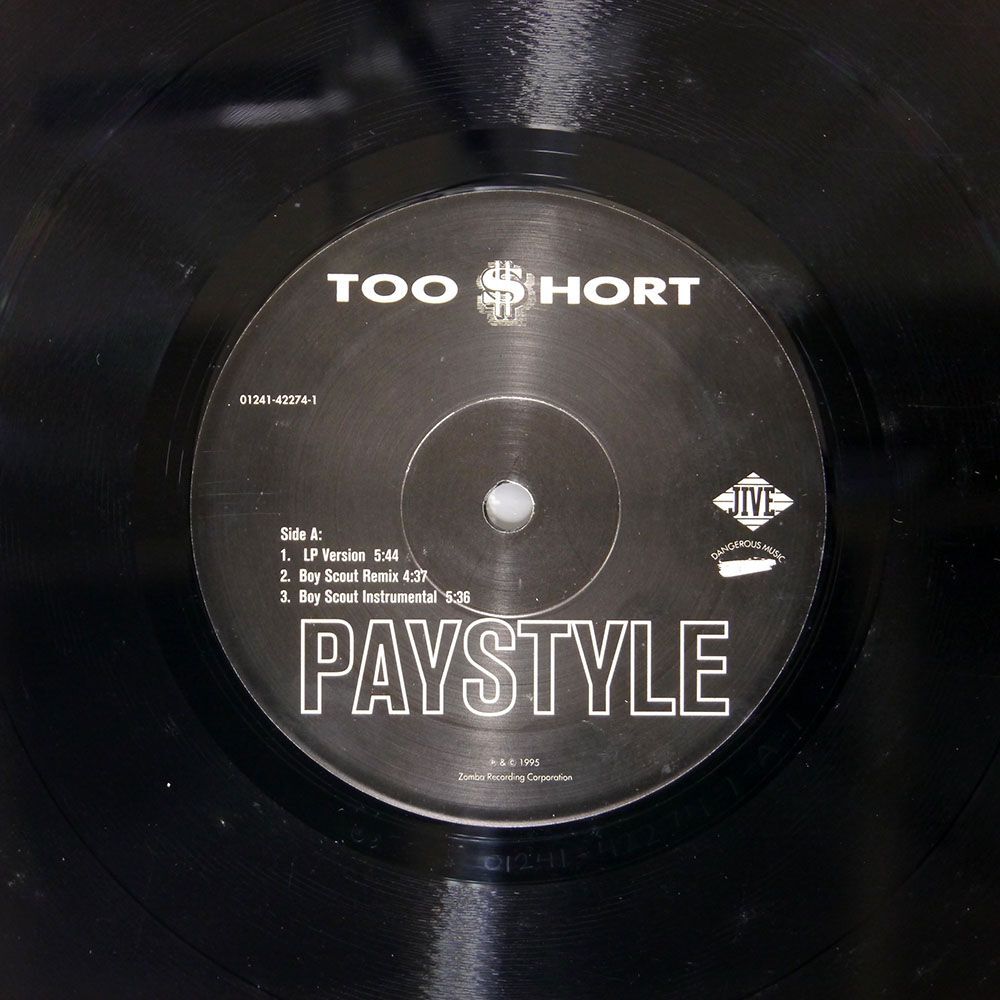 米 TOO SHORT/PAYSTYLE/JIVE 01241422741 12_画像2