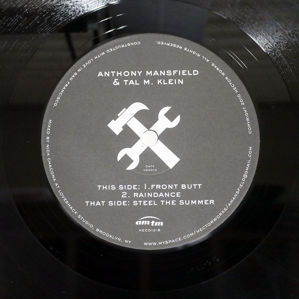 米 ANTHONY MANSFIELD & TAL M. KLEIN/AMTM EP/HECTOR WORKS HEC013 12の画像1