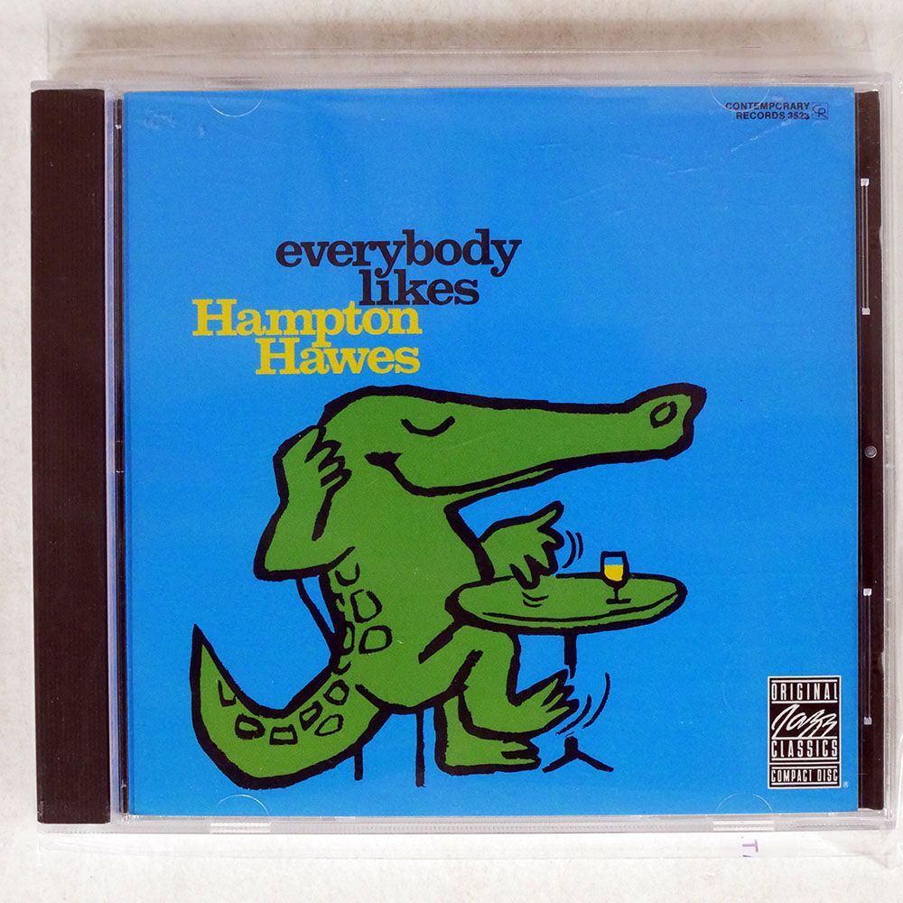 HAMPTON HAWES/EVERYBODY LIKES / VOL. 3: THE TRIO/ORIGINAL JAZZ CLASSICS OJCCD-421-2 CD □の画像1