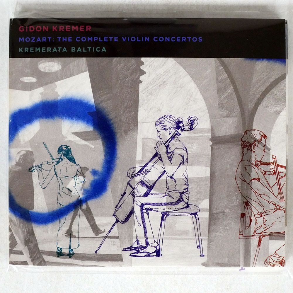 紙ジャケ GIDON KREMER + KREMERATA BALTICA/MOZART THE COMPLETE VIOLIN CONCERTOS/NONESUCH 512789-2 CDの画像1