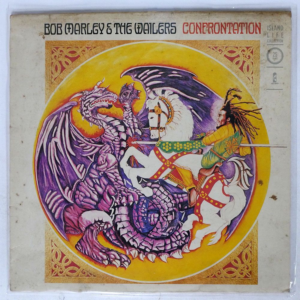 英 BOB MARLEY & THE WAILERS/CONFRONTATION/ISLAND ILPM9760 LPの画像1