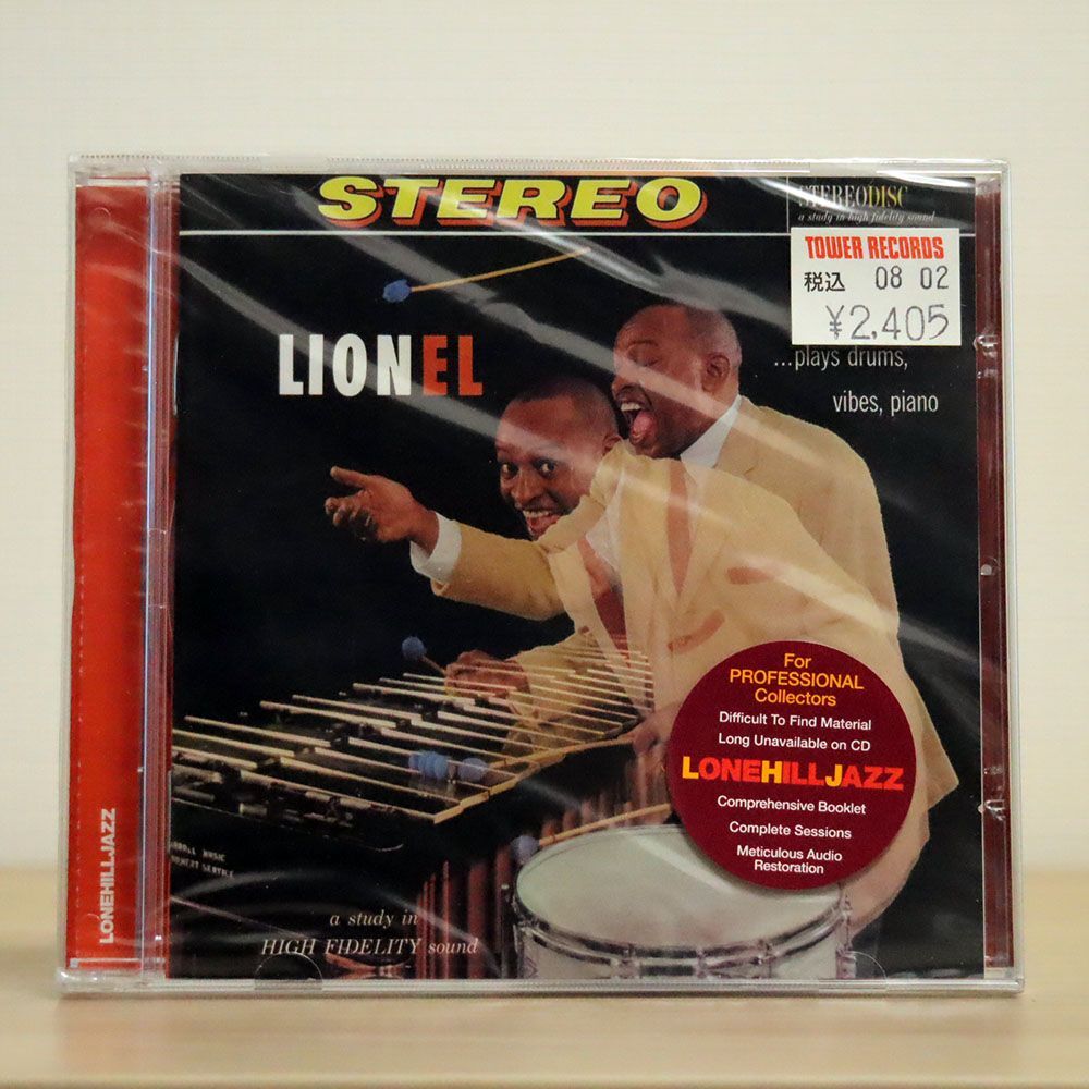 未開封 LIONEL HAMPTON/LIONEL...PLAYS DRAMS,VIBES,PIANO/LONEHILLJAZZ LHJ10312 CD □の画像1