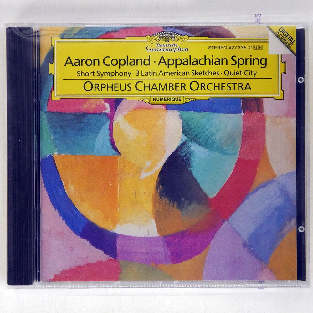 ORPHEUS CHAMBER ORCHESTRA/AARON COPLAND: APPALACHIAN SPRING/POLYGRAM RECORDS 427 335-2 CD □の画像1