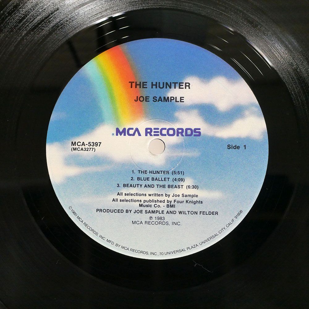 米 JOE SAMPLE/HUNTER/MCA MCA5397 LP_画像2