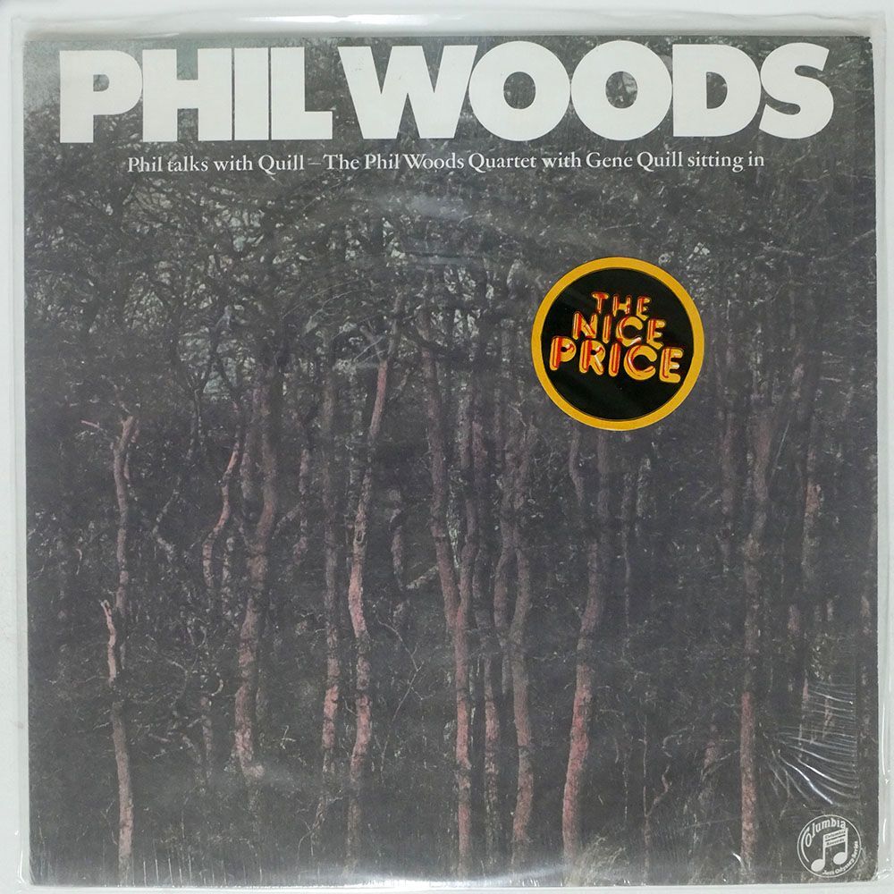 米 PHIL WOODS QUARTET/PHIL TALKS WITH QUILL (QUARTET WITH GENE QUILL SITTING IN)/COLUMBIA PC36806 LPの画像1