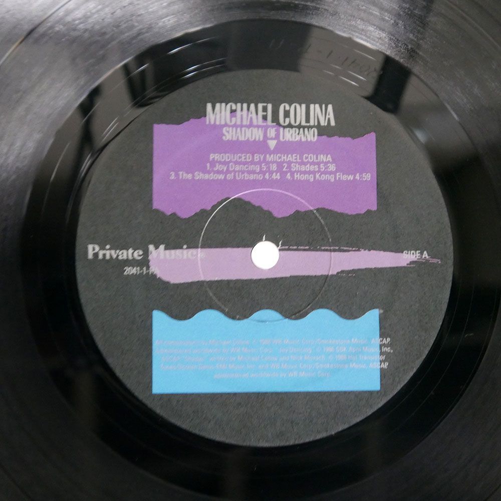 米 MICHAEL COLINA/SHADOW OF URBANO/PRIVATE MUSIC 20411P LPの画像2