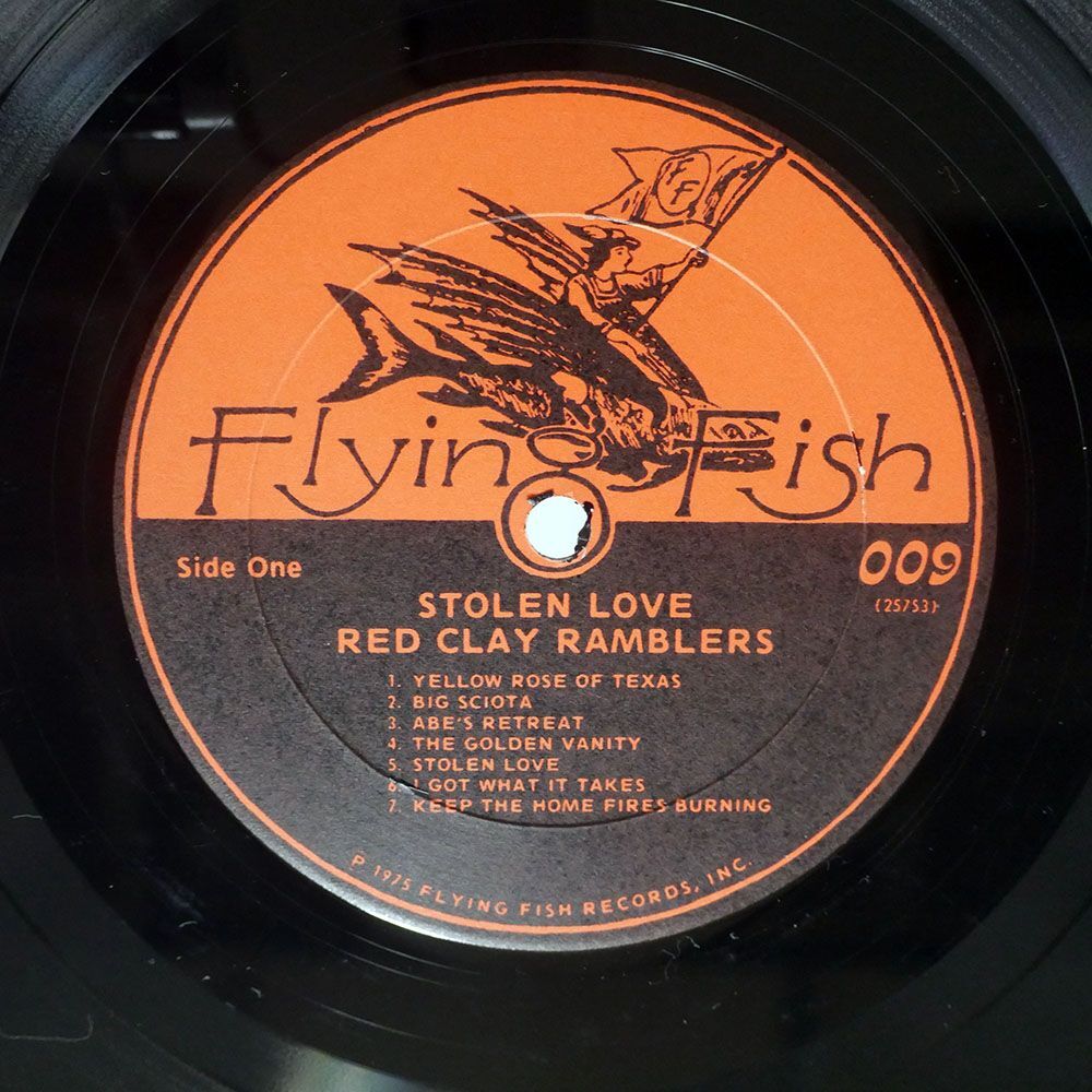 RED CLAY RAMBLERS/STOLEN LOVE/FLYING FISH FF009 LPの画像2