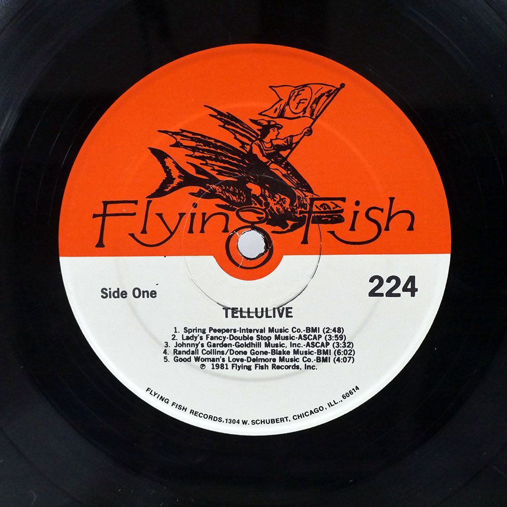 VA/TELLULIVE/FLYING FISH FF224 LPの画像2