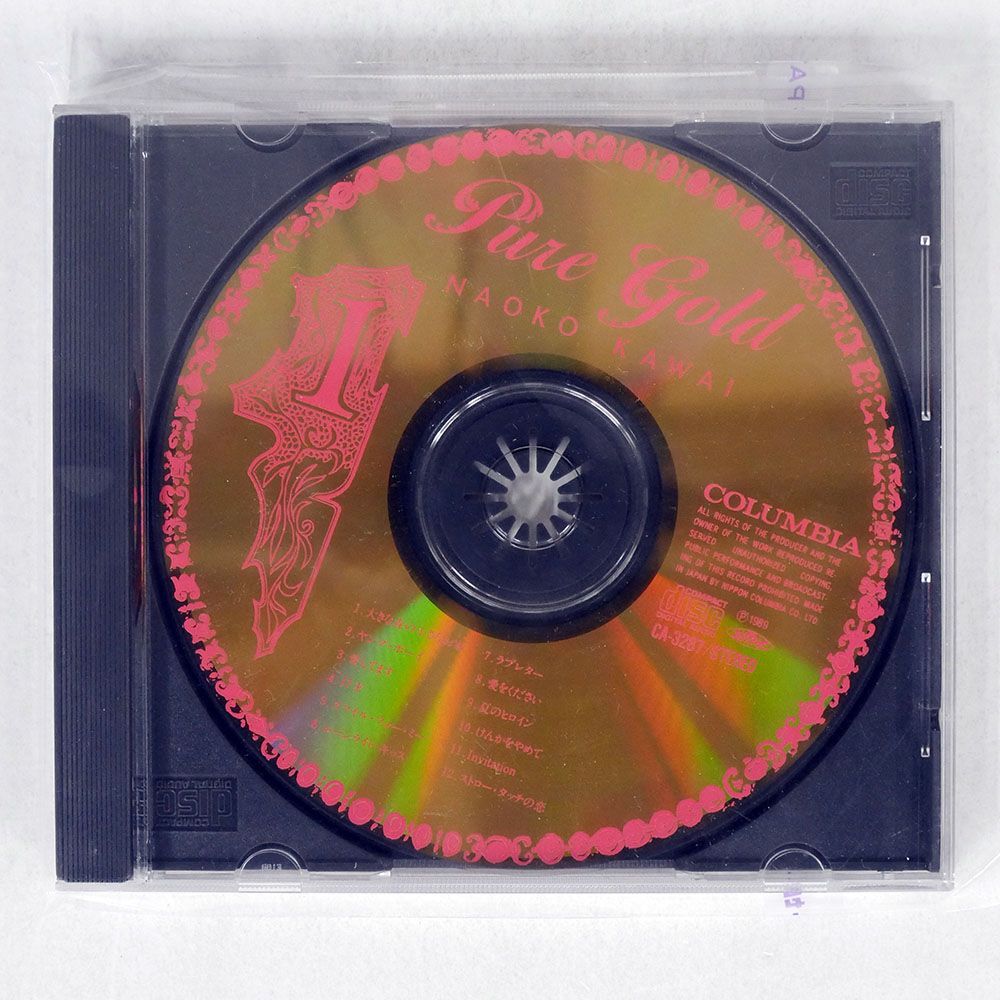 河合奈保子/PURE GOLD/COLUMBIA CA 3287 CD □の画像1