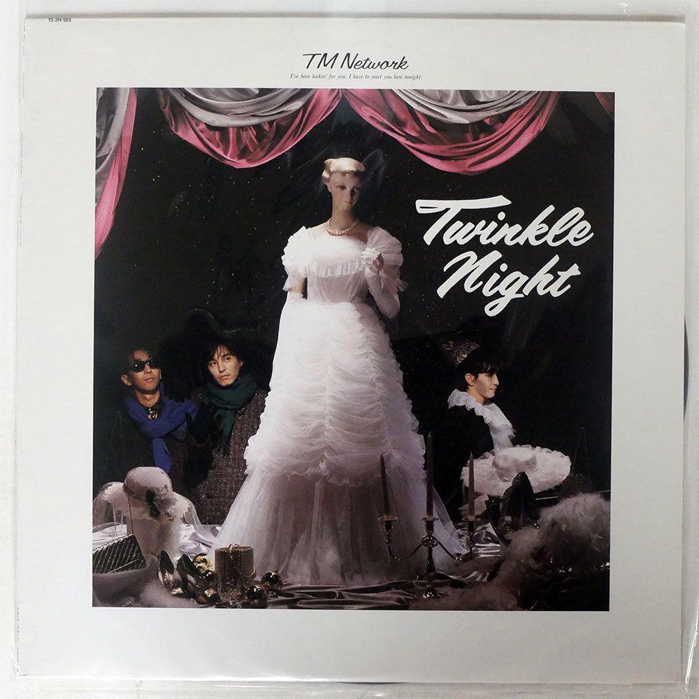 TMネットワーク/TWINKLE NIGHT/EPIC 153H185 LP_画像1