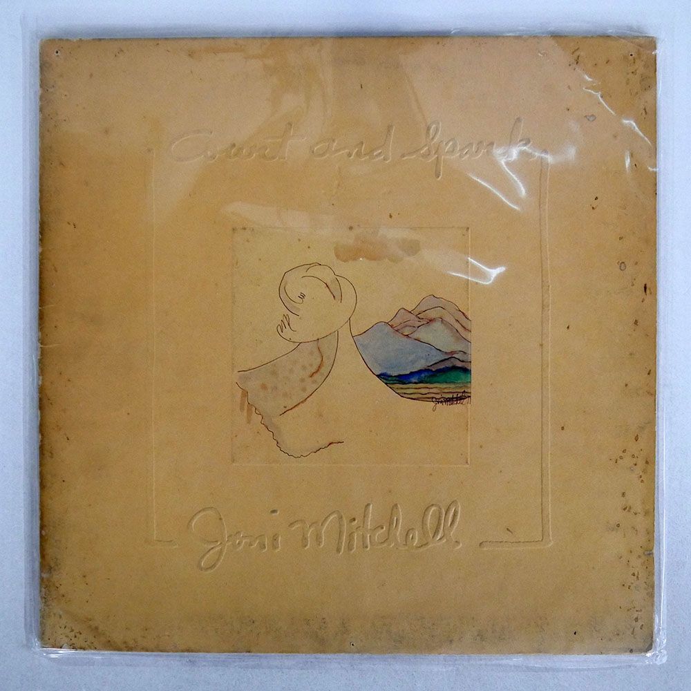 米 JONI MITCHELL/COURT AND SPARK/ASYLUM 7E1001 LPの画像1