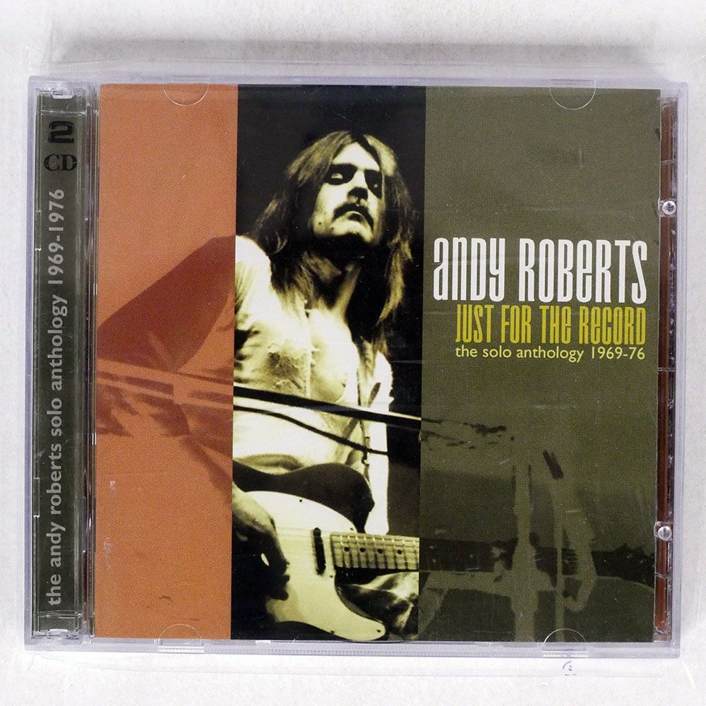 ANDY ROBERTS/JUST FOR THE RECORD - THE SOLO ANTHOLOGY 1969-76/CASTLE MUSIC CMEDD 1084 CDの画像1